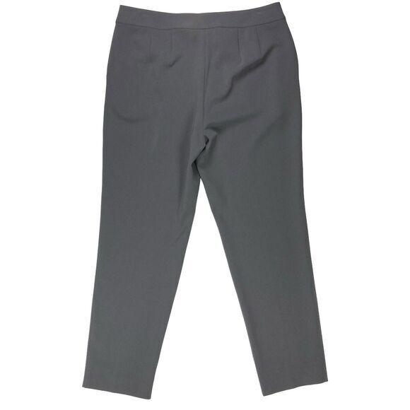 St. John Pants Womens Size 10 Gray Classic Straight Leg Business Casual Career - Picture 5 of 13